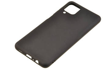 Etui silikonowe Fashion do Samsung Galaxy A12 / M12 czarny
