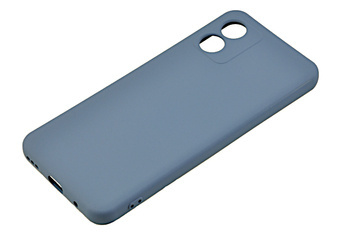 Etui silikonowe Tint do Motorola Moto E13 granatowy