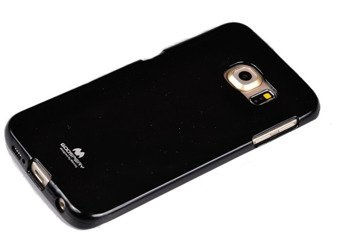 Etui Nakładka Mercury Goospery Jelly Case do SAMSUNG GALAXY S6 EDGE G925 czarny