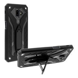 Pancerne etui Phantom TPU +PC do HUAWEI Mate 20 Lite czarny