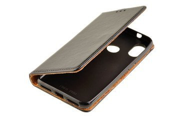 Skórzane etui Book Cover do XIAOMI REDMI MI A2 Lite / REDMI 6 Pro czarny