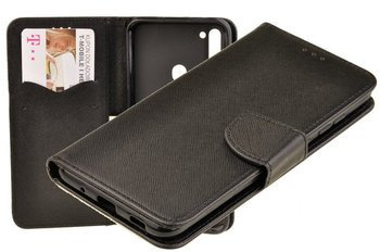 Etui portfel Fancy Case do Samsung Galaxy M11 / A11 czarny
