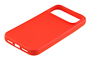 Etui silikonowe Tint do Apple iPhone 17 Pro Max czerwony