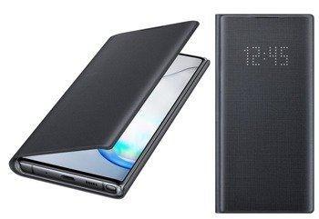 Oryginalne etui Led View Cover do SAMSUNG GALAXY NOTE 10 N970 czarny