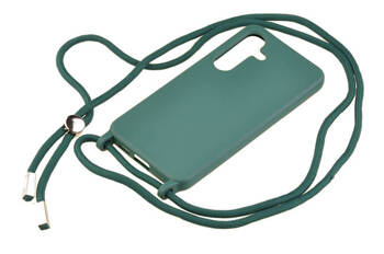 Etui ze sznurkiem RCK do Samsung Galaxy S25 zielony