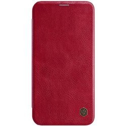 Etui Nillkin Qin case do Apple iPhone 12 / 12 Pro czerwony