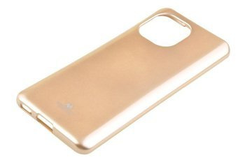 Etui Mercury Goospery Jelly Case do Xiaomi Mi 11 złoty