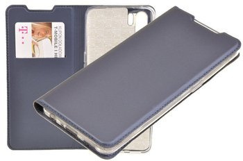 Etui Skin Book do Oppo A91 granatowy
