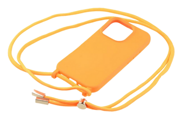 Etui ze sznurkiem RCK do Apple iPhone 16 Pro Max pomarańczowy