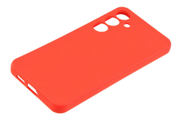 Etui silikonowe Tint do Samsung Galaxy S25 czerwony