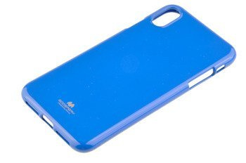 Etui Mercury Goospery Jelly Case do Apple iPhone Xs Max niebieski