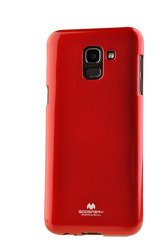 Etui Mercury Goospery Jelly Case do SAMSUNG GALAXY A6 2018 A600 czerwony