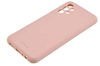 Etui Mercury Goospery Silicone do Samsung Galaxy A13 4G pudrowy róż