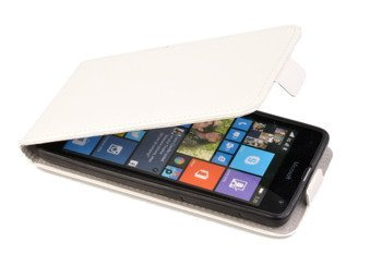 Etui Kabura Flexi Fresh do MICROSOFT LUMIA 535 biały