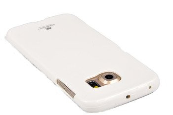 Etui Nakładka Mercury Goospery Jelly Case do SAMSUNG GALAXY S6 EDGE G925 biały