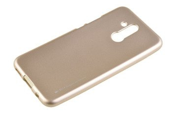 Etui Mercury Goospery iJelly Case do HUAWEI Mate 20 Lite złoty