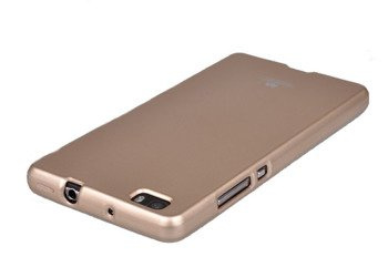 Etui Nakładka Mercury Goospery Jelly Case do HUAWEI P8 Lite złoty