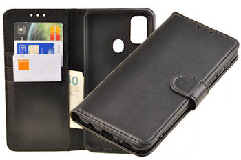 Etui portfel Wallet Classic do Samsung Galaxy M21 czarny