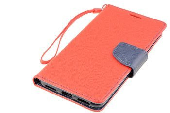 Etui portfel Fancy Case do XIAOMI POCOPHONE POCO F1 czerwony
