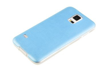 Etui silikonowe Skin do SAMSUNG GALAXY S5 / S5 Neo niebieski