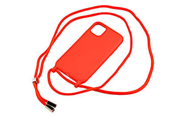 Etui ze sznurkiem RCK do Apple iPhone 11 czerwony