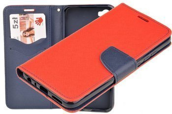 Etui portfel Fancy Case do Xiaomi Redmi Note 8t czerwony