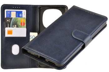 Etui portfel Wallet do Xiaomi Redmi Note 14 Pro 5G granatowy