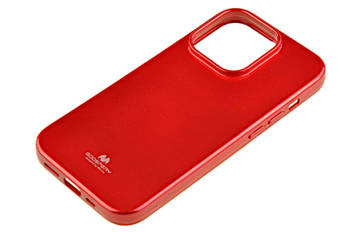 Etui Mercury Goosper Jelly Case do Apple iPhone 14 Pro czerwony