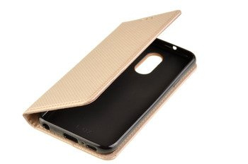 Etui Smart W2 do LG Q7 złoty