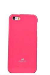 Etui Mercury Goospery Jelly Case do APPLE iPhone 5 5s 5SE różowy