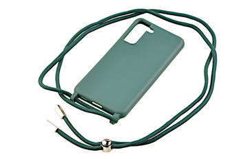 Etui ze sznurkiem RCK do Samsung Galaxy S21 FE G990 zielony