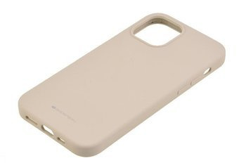 Etui Mercury Goospery Silicone do Apple iPhone 12 / 12 Pro szary