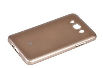 Etui Mercury Goospery Jelly Case do SAMSUNG GALAXY J7 2016 złoty