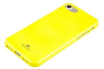 Etui Mercury Goospery Fluo Jelly Case (Z) do iPhone 7 / 8 / SE 2020 żółty