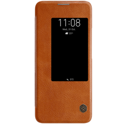 Etui Nillkin Qin leather case do HUAWEI MATE 20 PRO brązowy