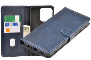 Etui portfel Wallet do Realme Note 70T granatowy