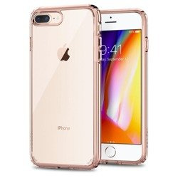 Etui Spigen Ultra Hybrid do APPLE IPHONE 7 Plus przezroczysto różowy