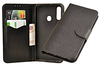 Etui portfel Fancy Case do Samsung Galaxy A20s czarny