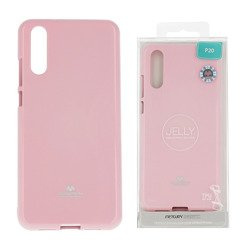 Etui Mercury Goospery Jelly Case do HUAWEI P20 pudrowy róż