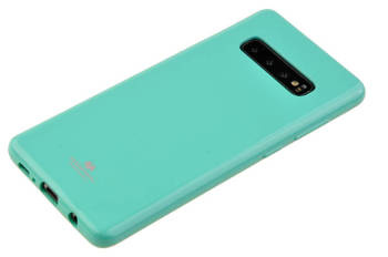 Etui Mercury Goospery Jelly Case do Samsung Galaxy S10+ / S10 Plus miętowy