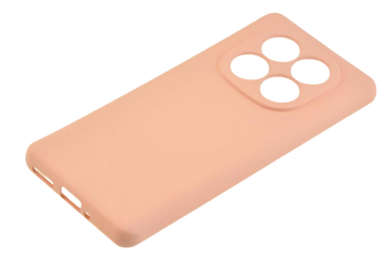 Etui silikonowe Tint do Xiaomi Redmi Note 14 Pro 5G różowy