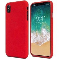 Etui Mercury Goospery Soft Feeling do APPLE iPhone X / XS czerwony