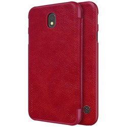 Etui Nillkin Qin leather case do SAMSUNG GALAXY J7 2017 J730 czerwony