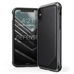 Etui Nakładka X-doria Defence Lux Leather do IPHONE X/10  czarny