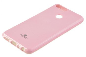 Etui Mercury Goosper Jelly Case do HUAWEI P Smart pudrowy róż