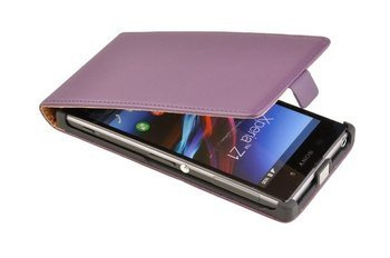 Etui kabura Flexi do Sony Xperia Z1 L39h fioletowy