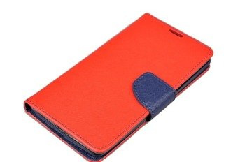 Etui Portfel Fancy Case do LG G4 STYLUS H635 czerwony