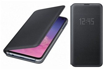 Oryginalne etui, futerał Led View Cover do SAMSUNG GALAXY S10e G970 czarny
