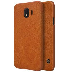 Etui Nillkin Qin leather case do SAMSUNG GALAXY J4 2018 J400 brązowy