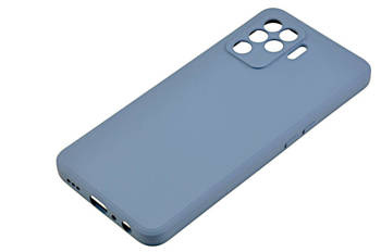 Etui silikonowe Tint do Oppo Reno 5 Lite / A94 granatowy